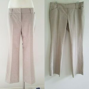 New York & Co Light Khaki Bootcut Dress Pants